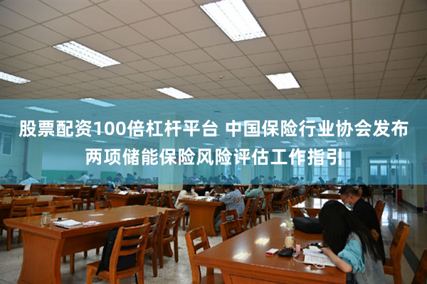 股票配资100倍杠杆平台 中国保险行业协会发布两项储能保险风险评估工作指引